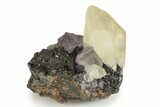 Calcite, Cubic Fluorite & Sphalerite Association - Tennessee #244244-3